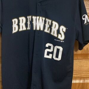 Milwaukee Brewers Lucroy Jersey